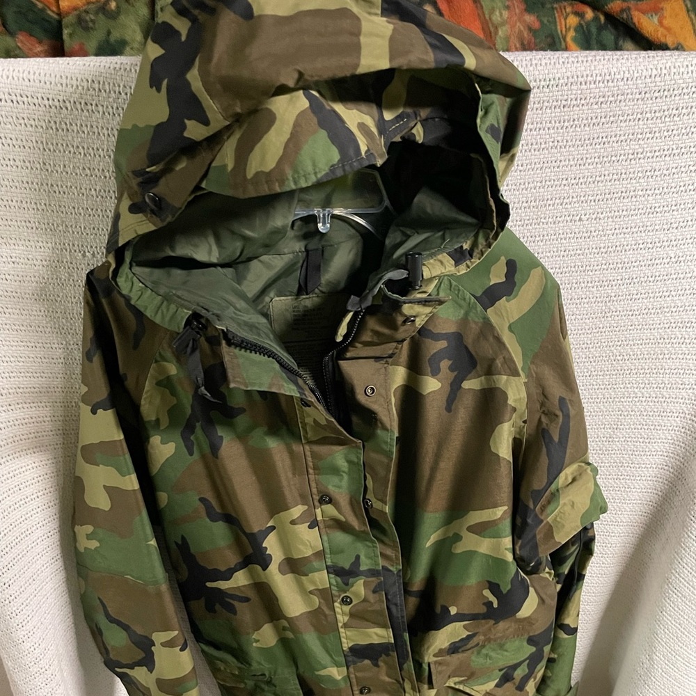 Military Camo Parka